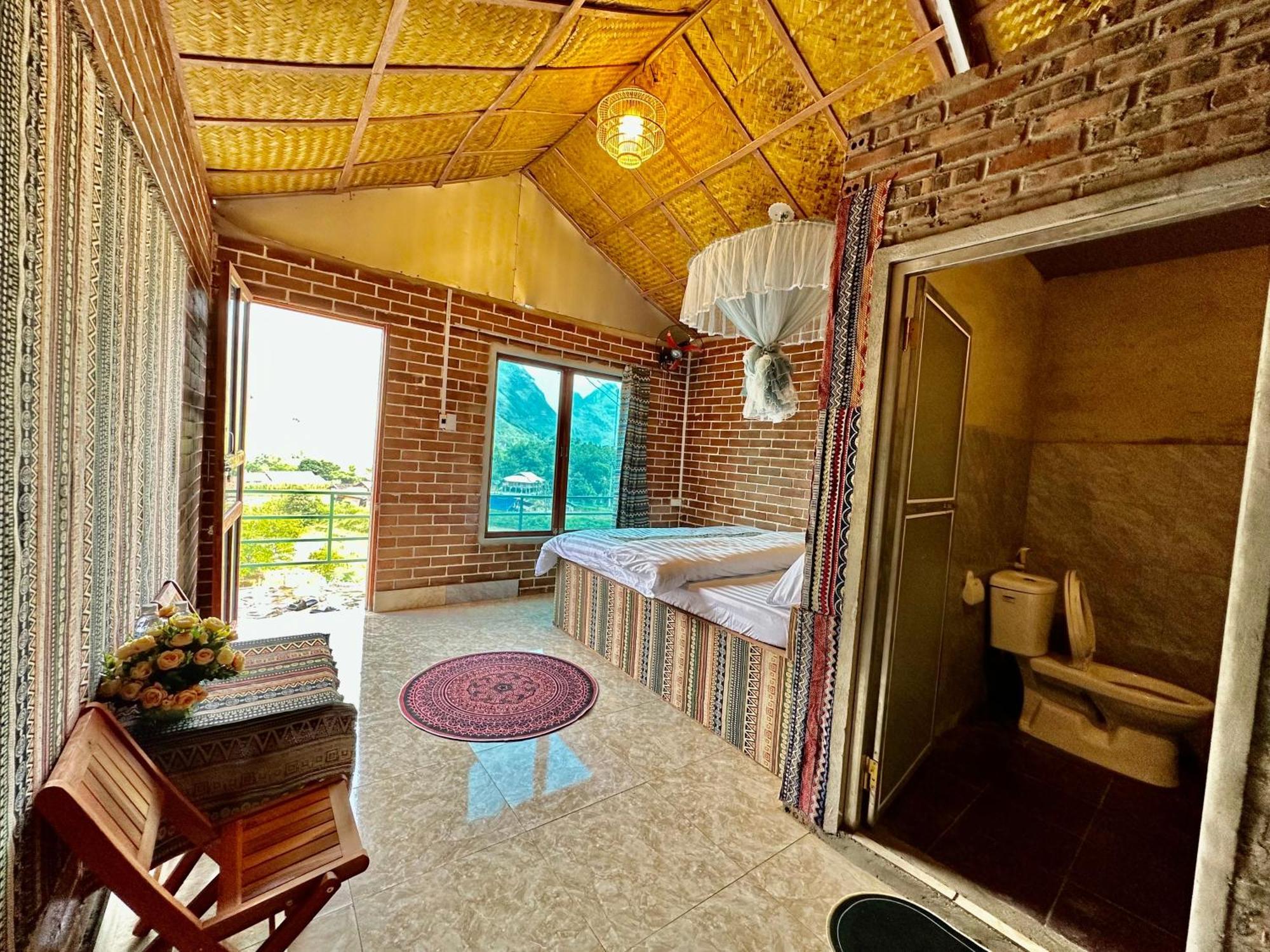 Du Gia Cozy Homestay & Tours Làng Cac Eksteriør billede